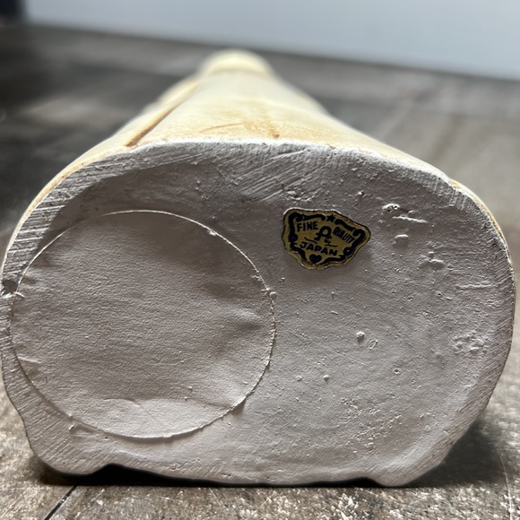 Vintage Japan Hand Made Wise Men 3 Pc Figurine Set Nativity White Gold 1960s - Picture 8 of 9